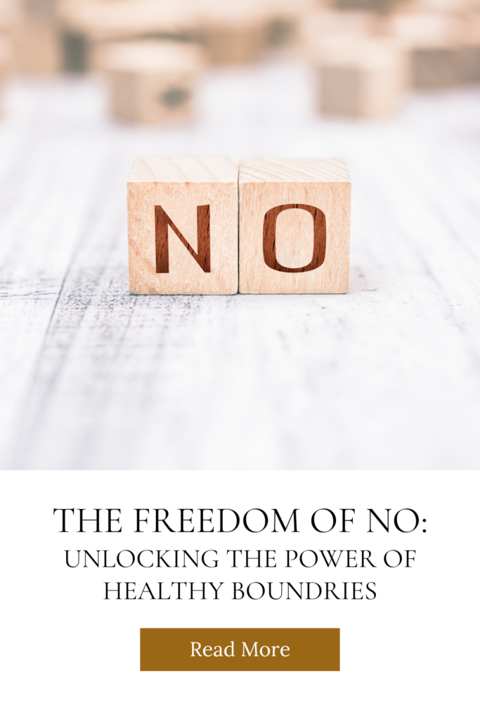 The Freedom of No