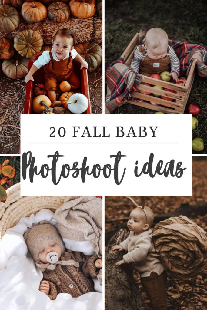 20 super cute fall baby photoshoots